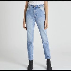 SOLD Rollas High Rise Slim Straight Leg jeans